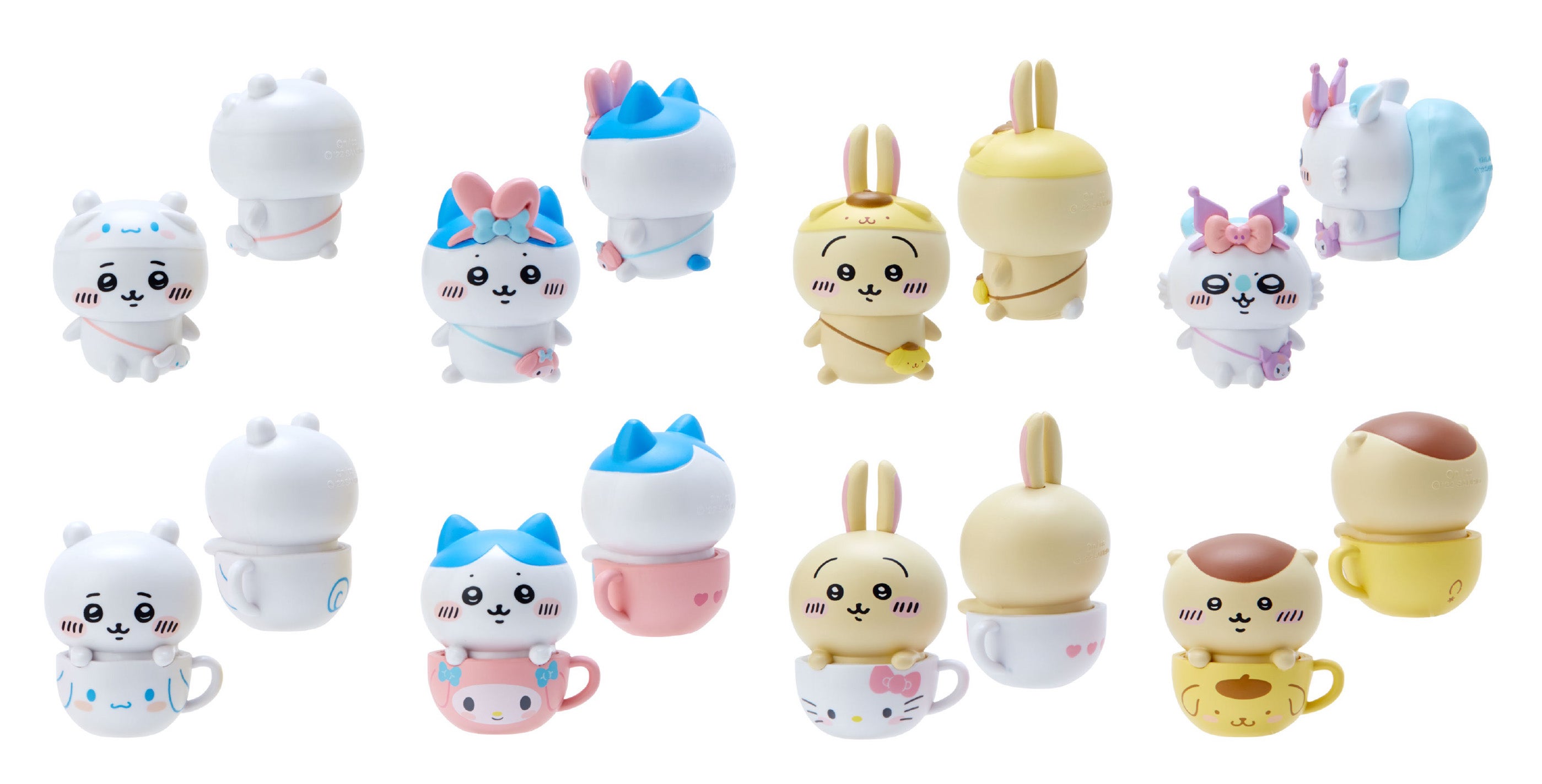 サンリオオリジナルデザインで“ちいかわ”と“サンリオキャラクターズ”の