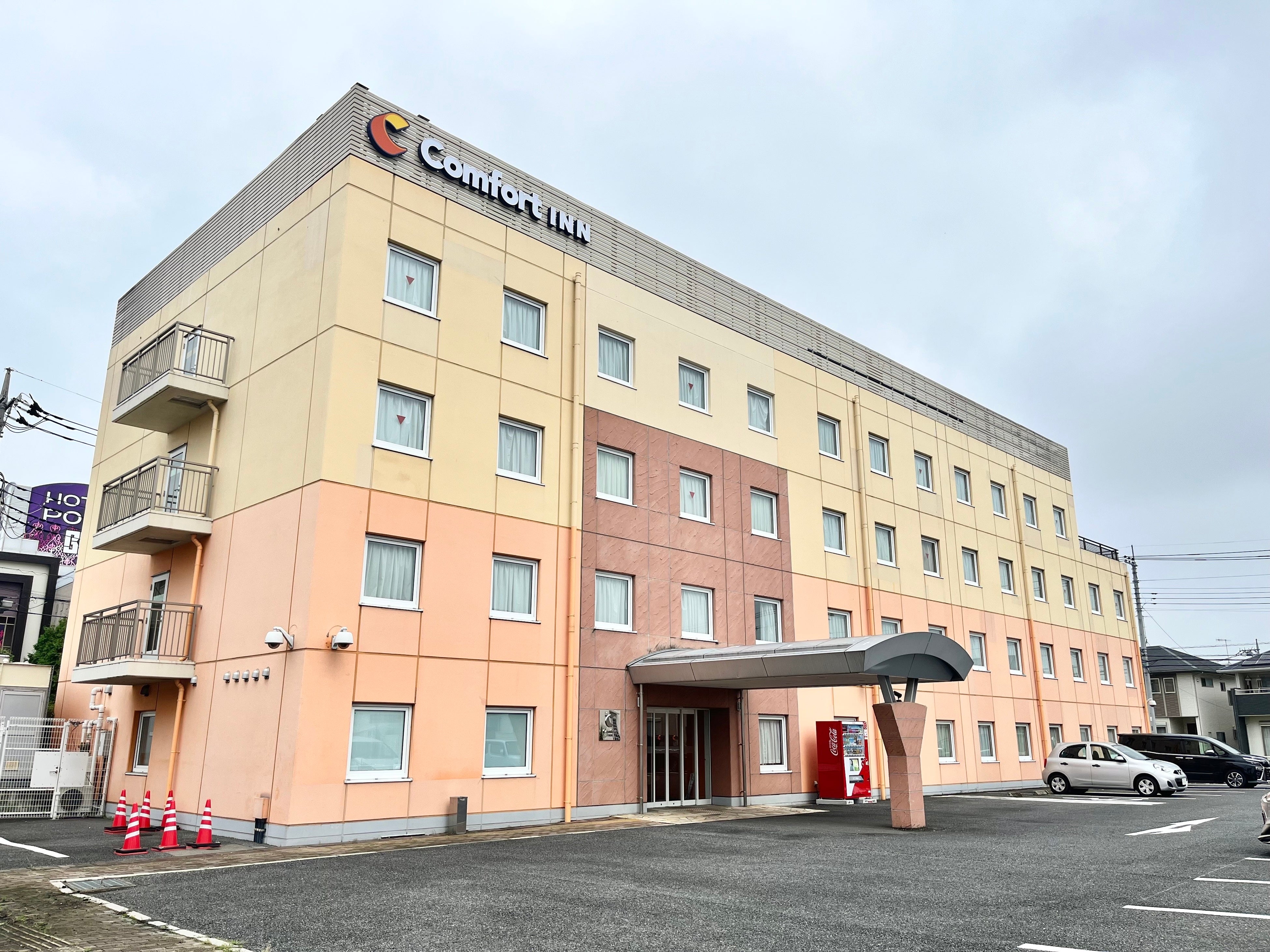 USA コンフォート・インホテル 巨大看板 コンフォートイン ホテル一覧