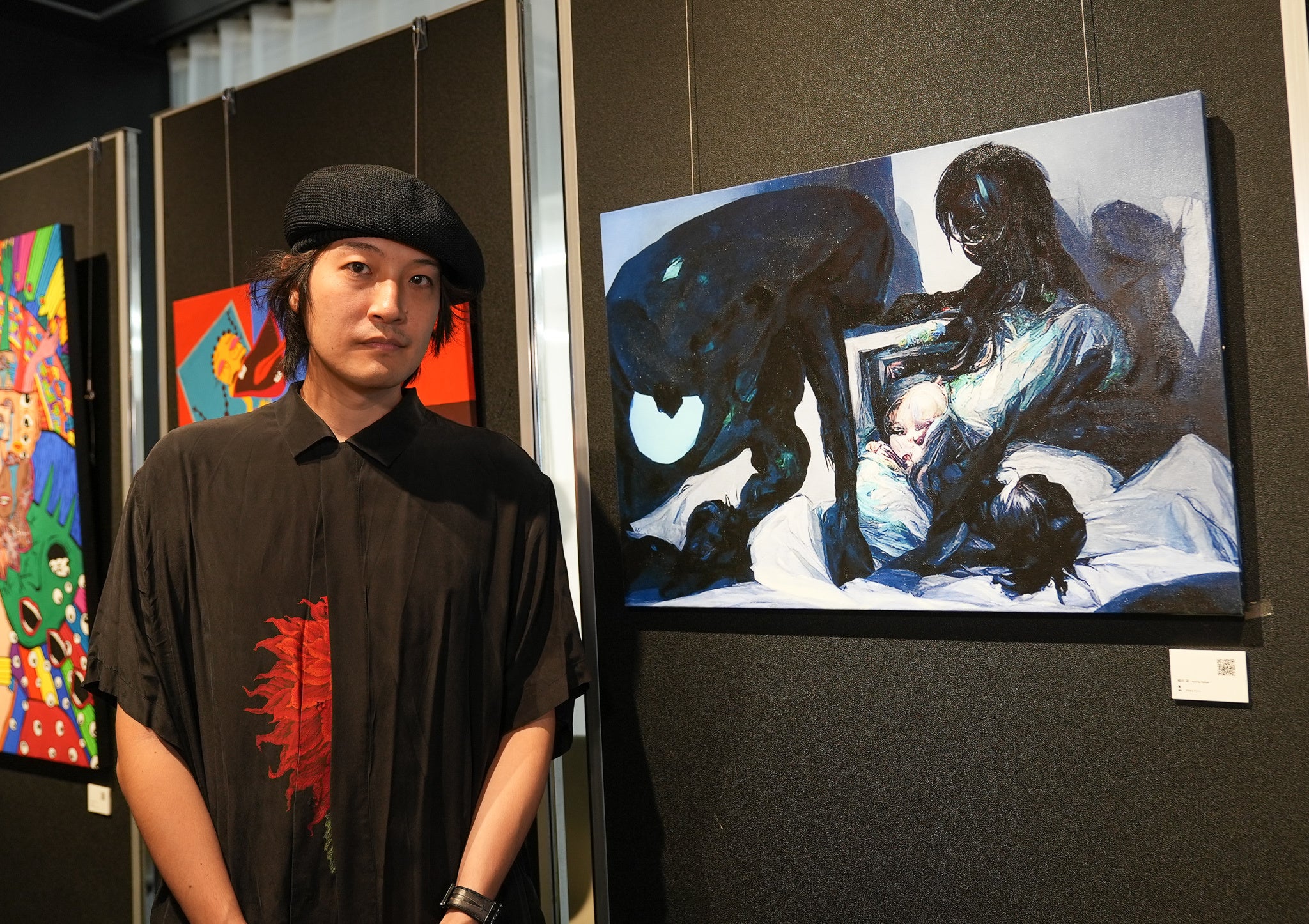 窪田望のプロデュースするAIアートが、渋谷ヒカリエにて開催されている