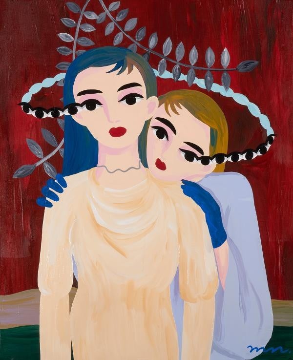 アーティスト・中村桃子による新作個展「(angel)」を2024年2月17日(土