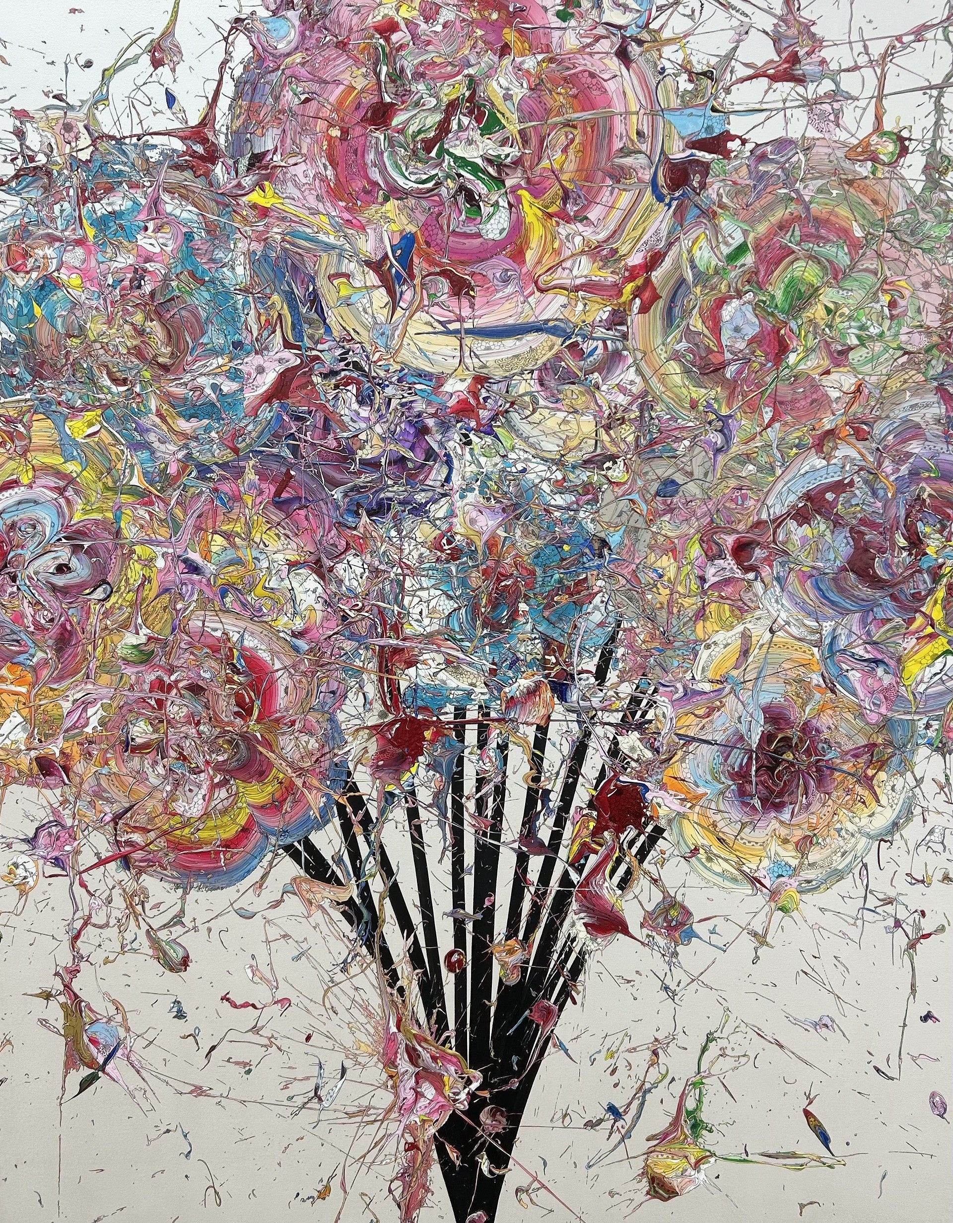 春の訪れを感じる鮮やかで瑞々しいブーケの作品 奥田雄太の新作個展