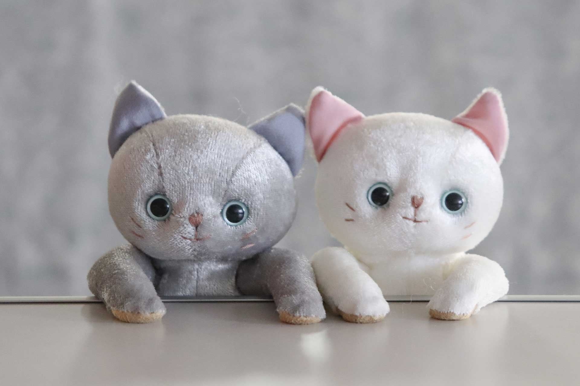 新商品】ネコ好きへ贈る小さなネコのぬいぐるみ「こねこのぬいぐるみ