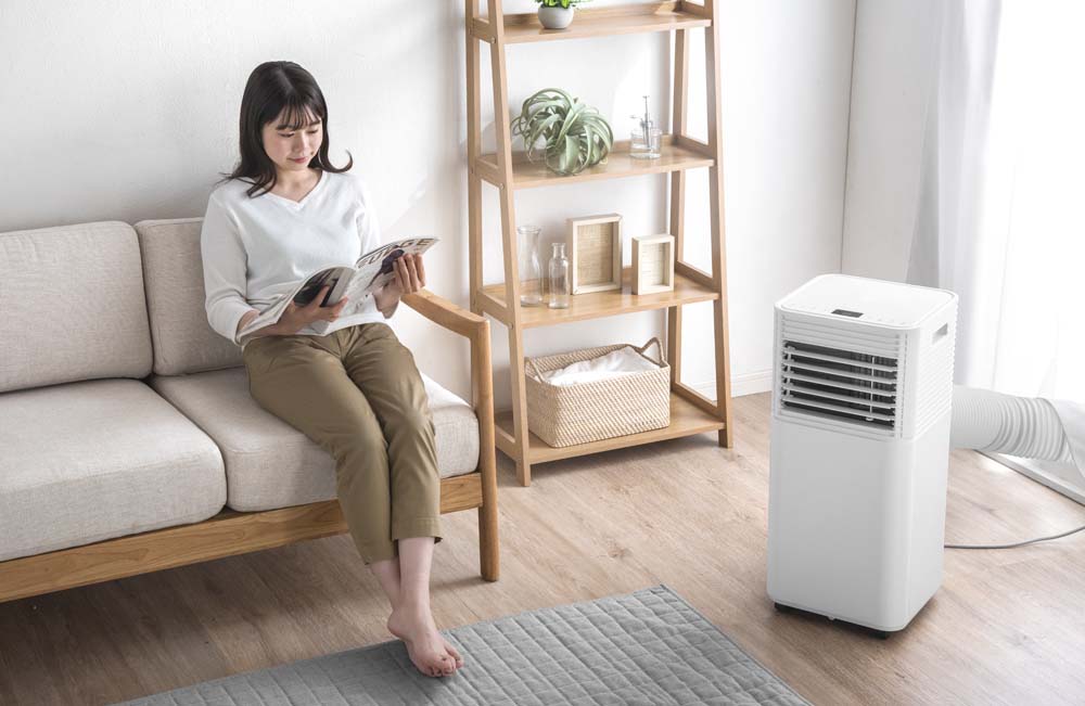 累計17,000台突破のスポットクーラーが猛暑対応に 無機質を脱ぎ捨てた