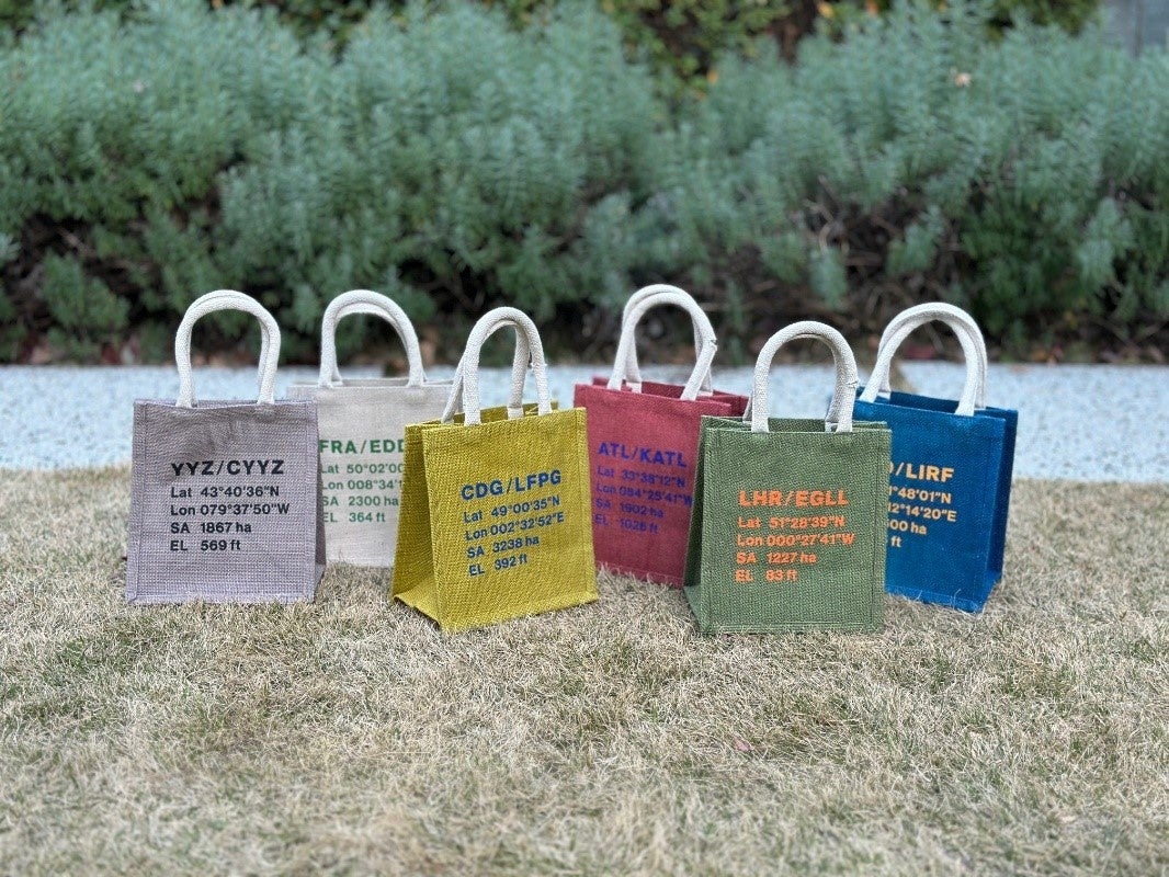 2023年広島サミット参加6カ国の空港コードをデザイン Standard