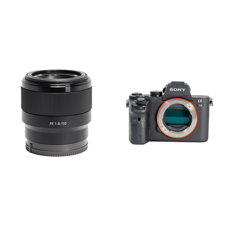 レンタル - SONY フルサイズ単焦点本格デビューセット α7 II + FE 50mm