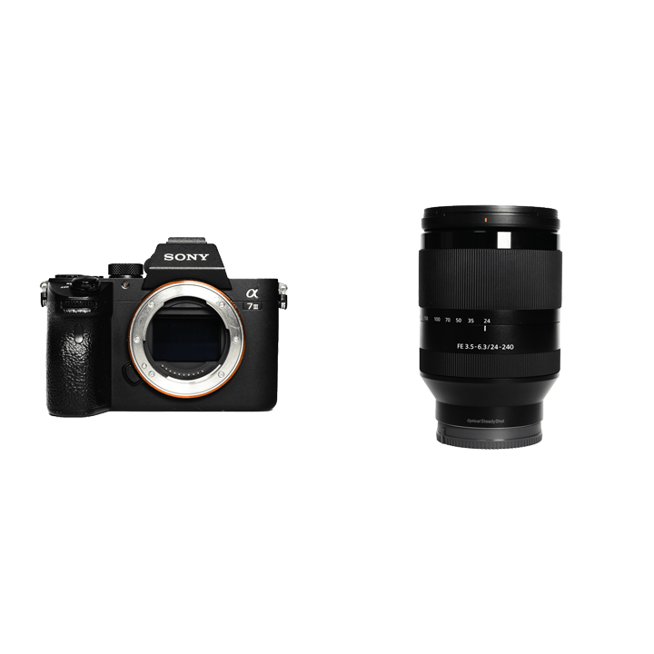 レンタル - SONY 大人気フルサイズミラーレス＆高倍率ズームレンズ