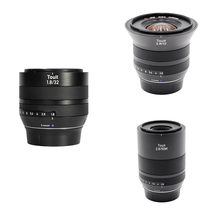 レンタル - CarlZeiss Toutシリーズ単焦点コンプリートセット(X