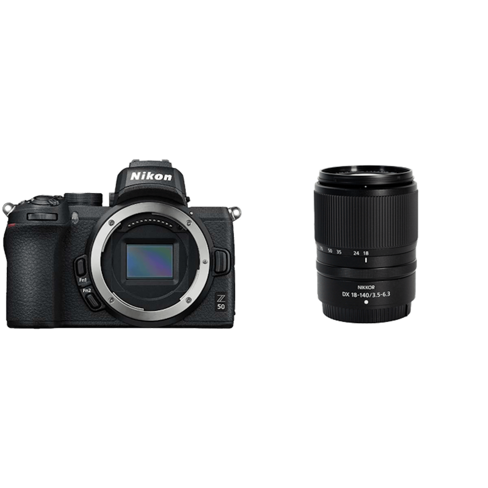 レンタル - Nikon 高倍率ズームセット Z 50 ボディ + Z DX 18-140mm f