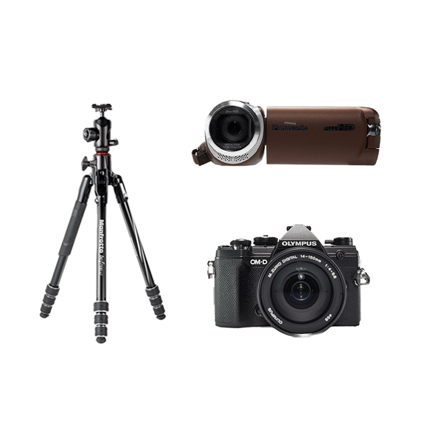 レンタル - 【推し活応援】望遠カメラ & ビデオカメラセット OM-D E-M5