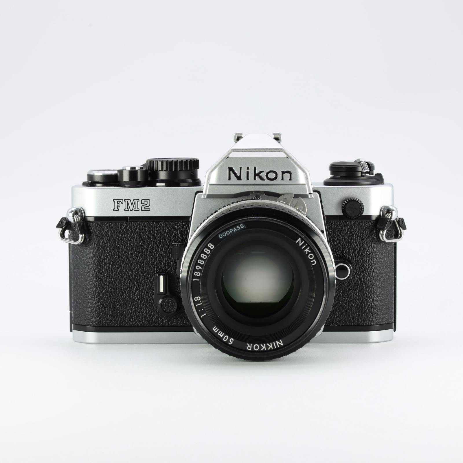 レンタル - Nikon New FM-2 シルバー + Nikon Ai Nikkor 50mm F1.8