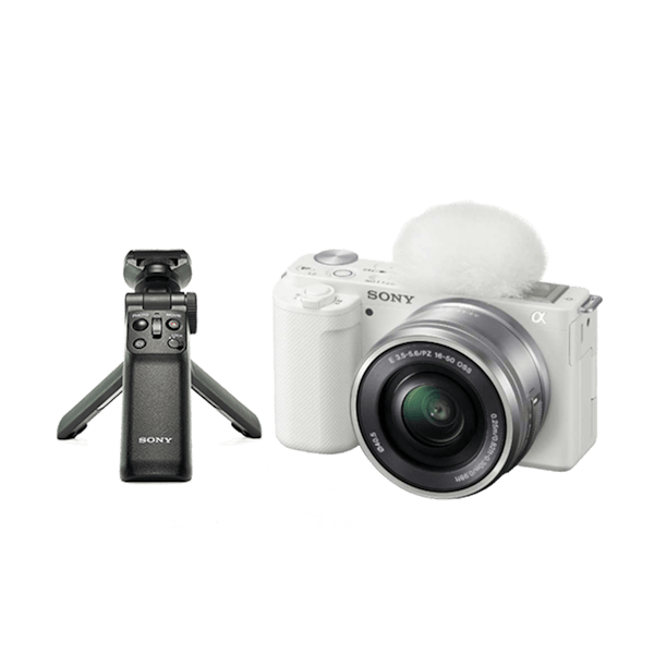 おまけ付き】 SONY ZV-E10Lホワイト シューティンググリップセット