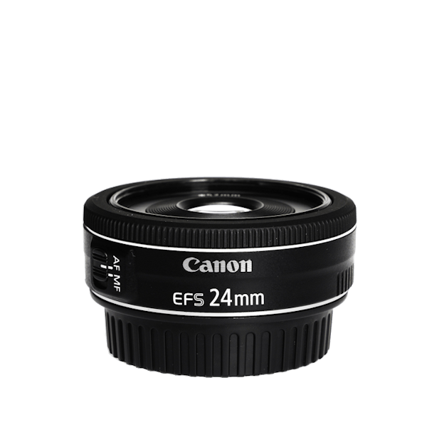 □美品□ Canon EF-S 24mm F2.8 STM《 動作光学良好 元箱 レンタル