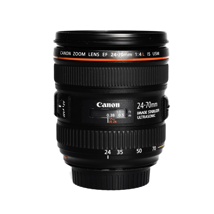 レンタル - Canon(キヤノン) EF24-70mm F4L IS USM | カメラと交換