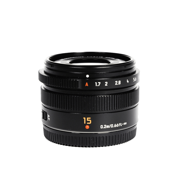 レンタル - Panasonic(パナソニック) LEICA DG SUMMILUX 15mm/F1.7