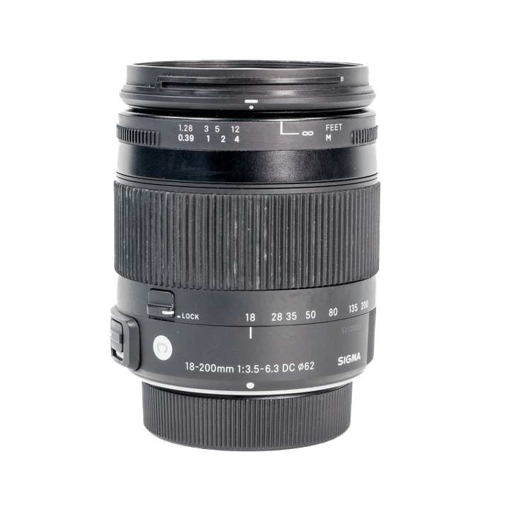 レンタル - SIGMA(シグマ) 18-200mm F3.5-6.3 DC MACRO OS HSM [ニコン