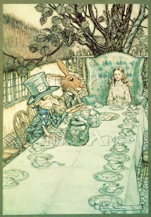 不思議の国のアリス」アーサー・ラッカム [7336439]のアート作品 - アフロ