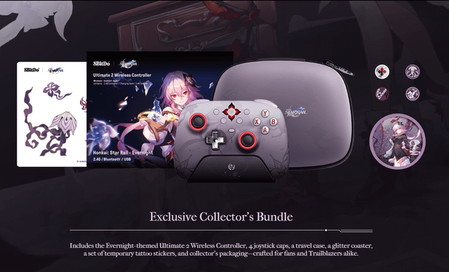 8BitDo Ultimate 2 ワイヤレスコントローラー (崩壊：スターレイル