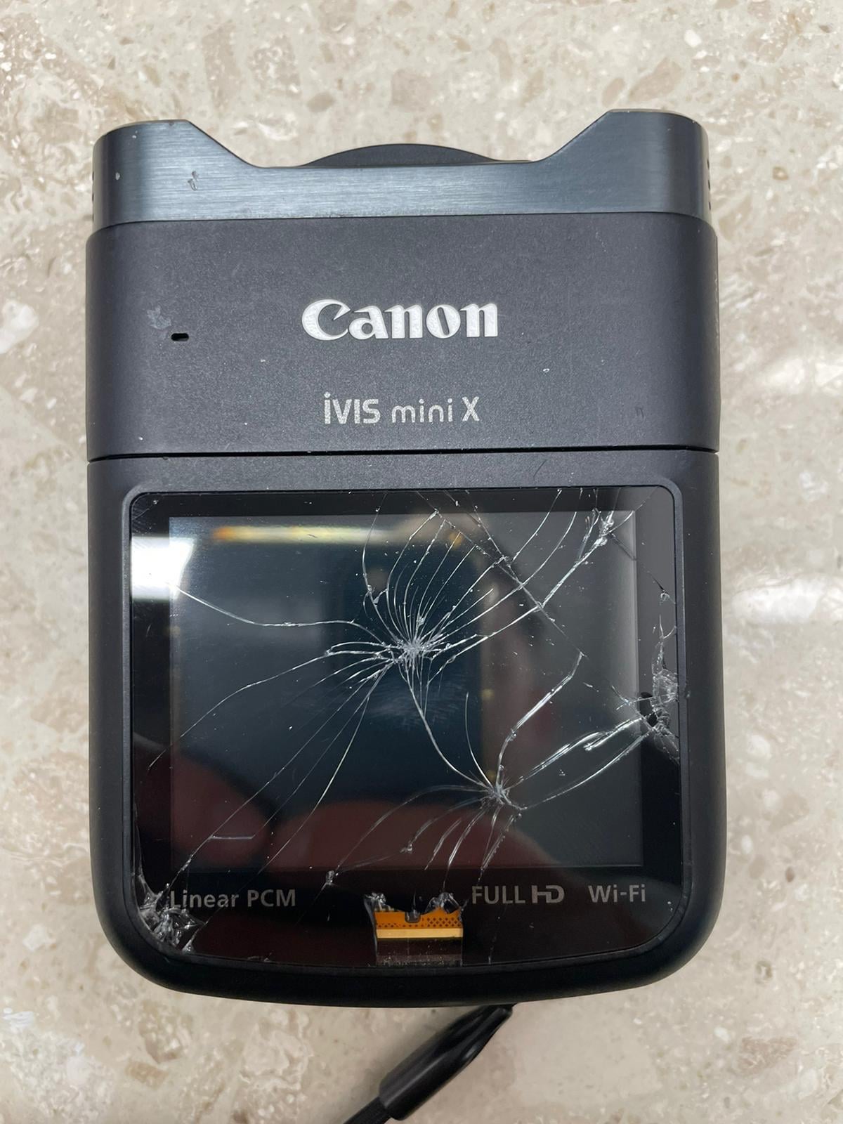 Canon ivis mini x screen is broken can it be fixed? : r/canon