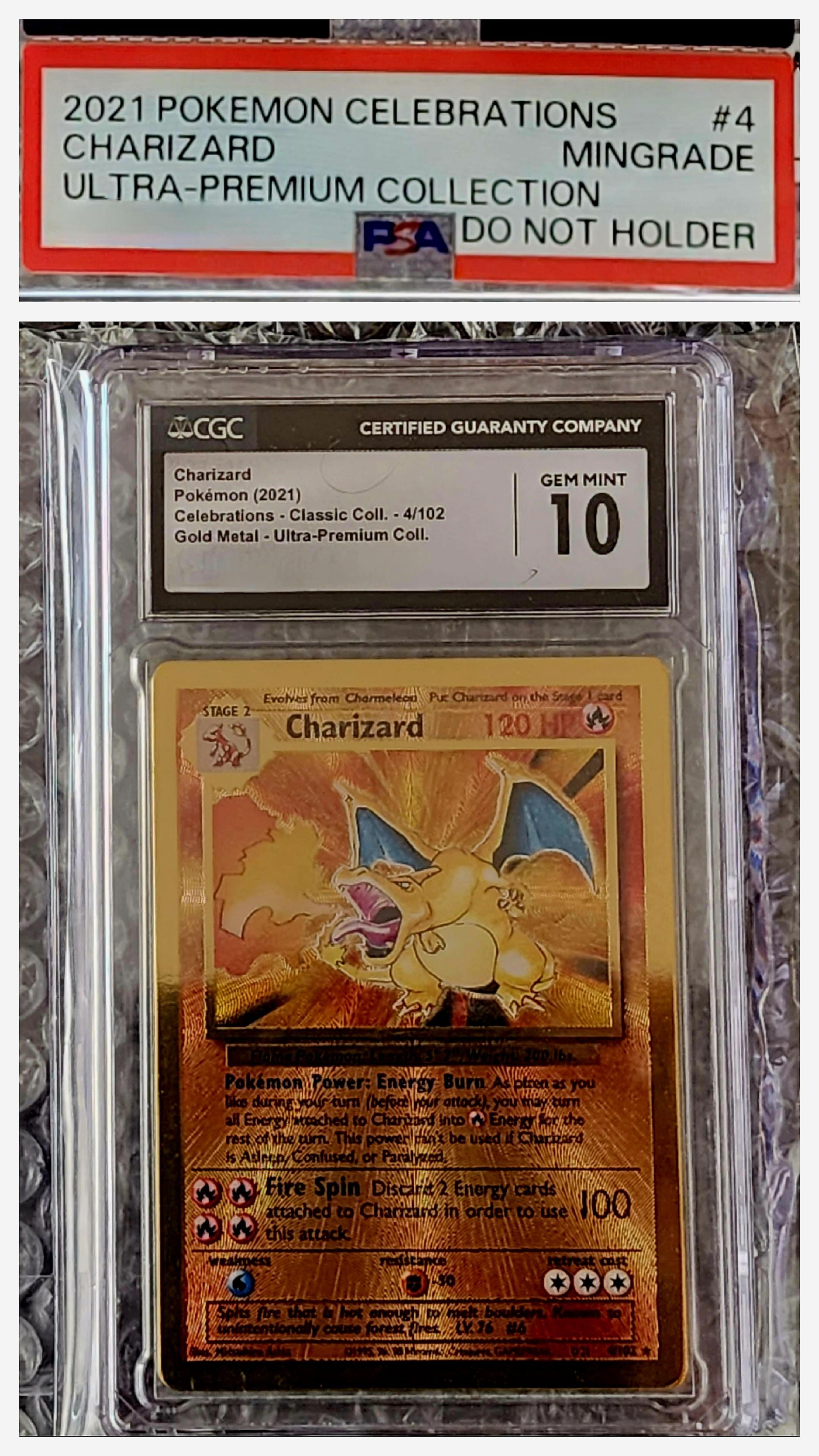 CGC 10からPSAへのクロスオーバーグレーディング冒険 : r/PokeInvesting