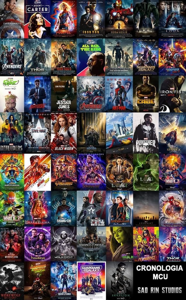 MCUフェーズ1～5のちょっとしたリメイク : r/marvelstudios