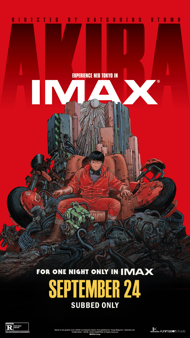 AKIRA」（1988年）- 大友克洋監督のアニメ映画で、制作費は$5.5