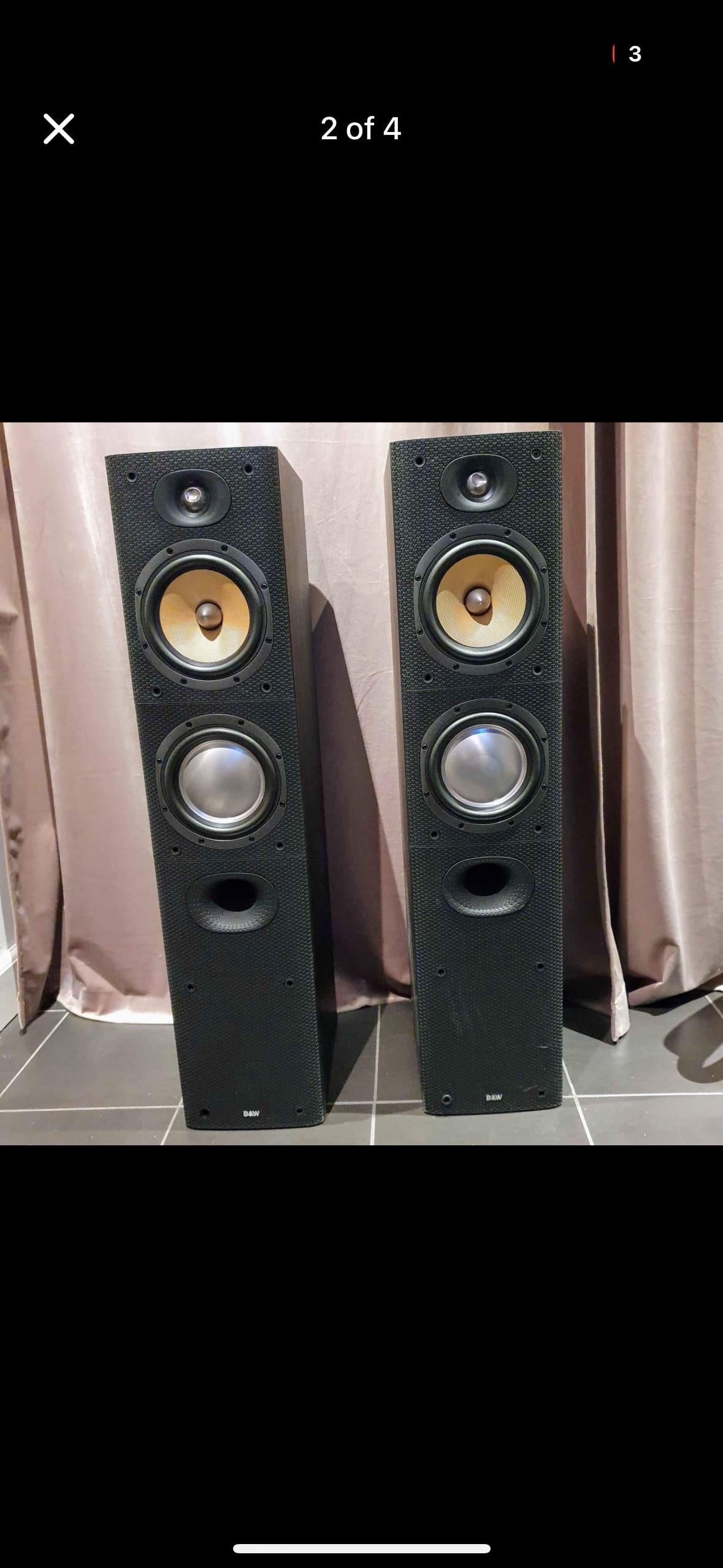 B&W DM603 s3 についての考え : r/BudgetAudiophile
