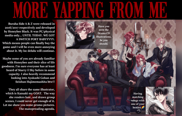 Blackish House] Game chara & Intro : r/otomegames