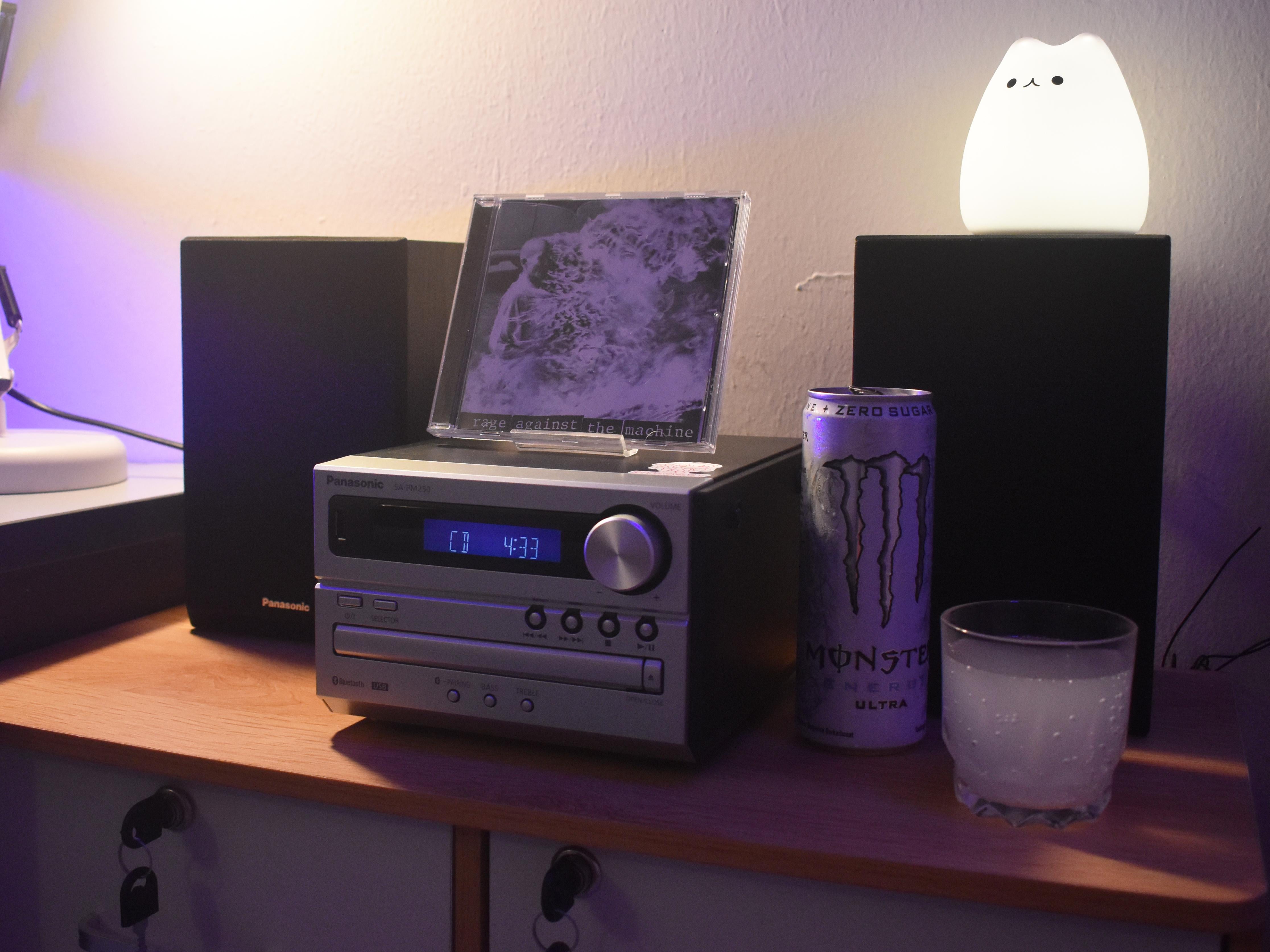 Got a new CD player today :) Panasonic SC-PM250 : r/Cd_collectors