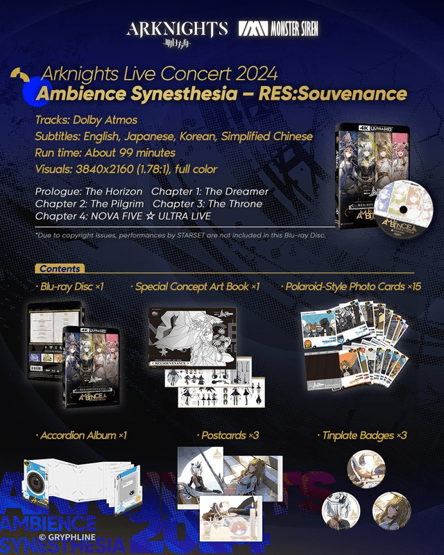 Global] Ambience Synesthesia 2024 RES:Souvenance BD-BOX and some