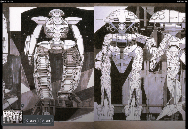 シド・ミードによるターンエーガンダムの初期スケッチ : r/Gundam