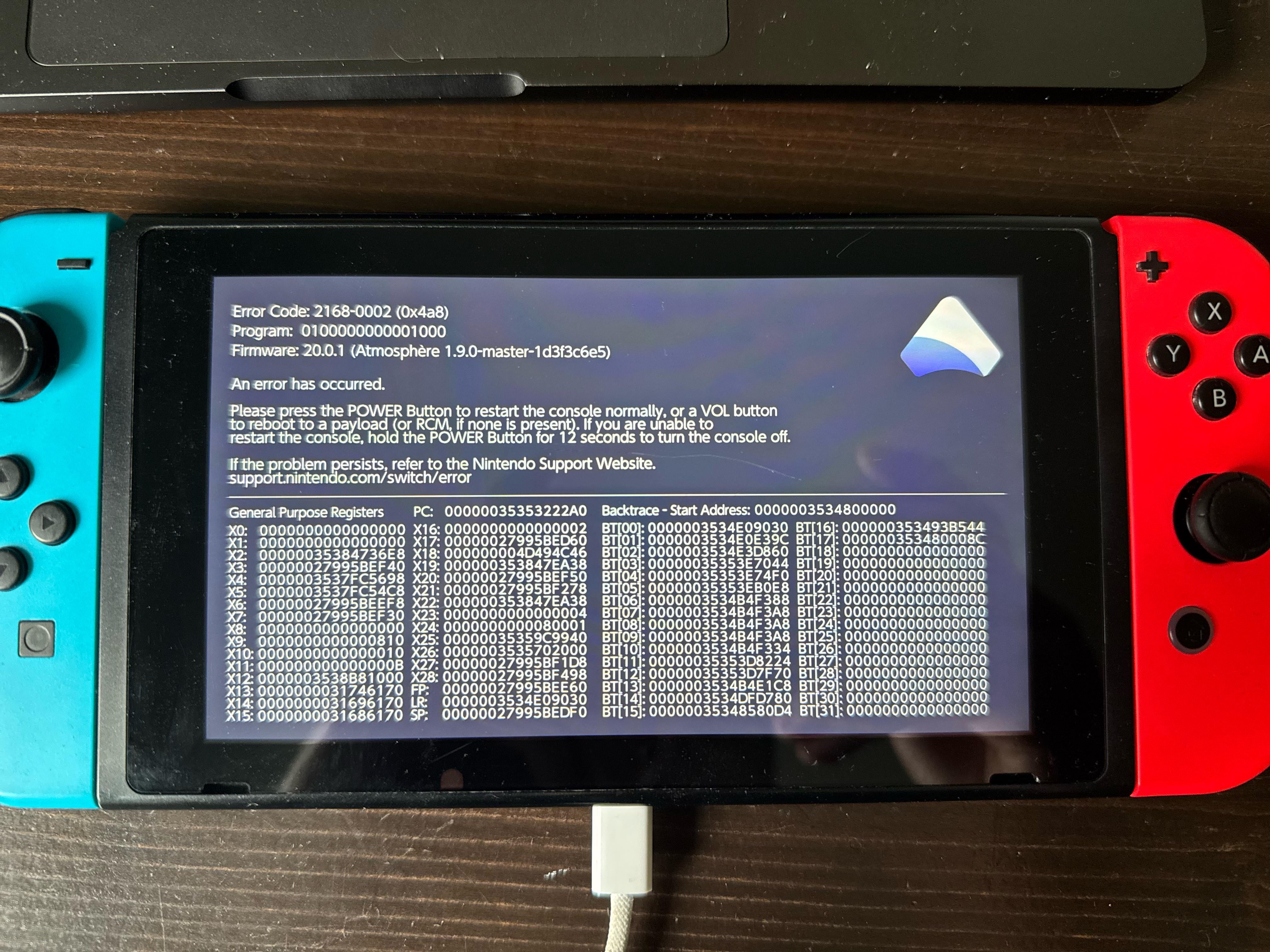 起動時にエラーコード: 2168-0002 (0x4a8) が表示されます。 : r