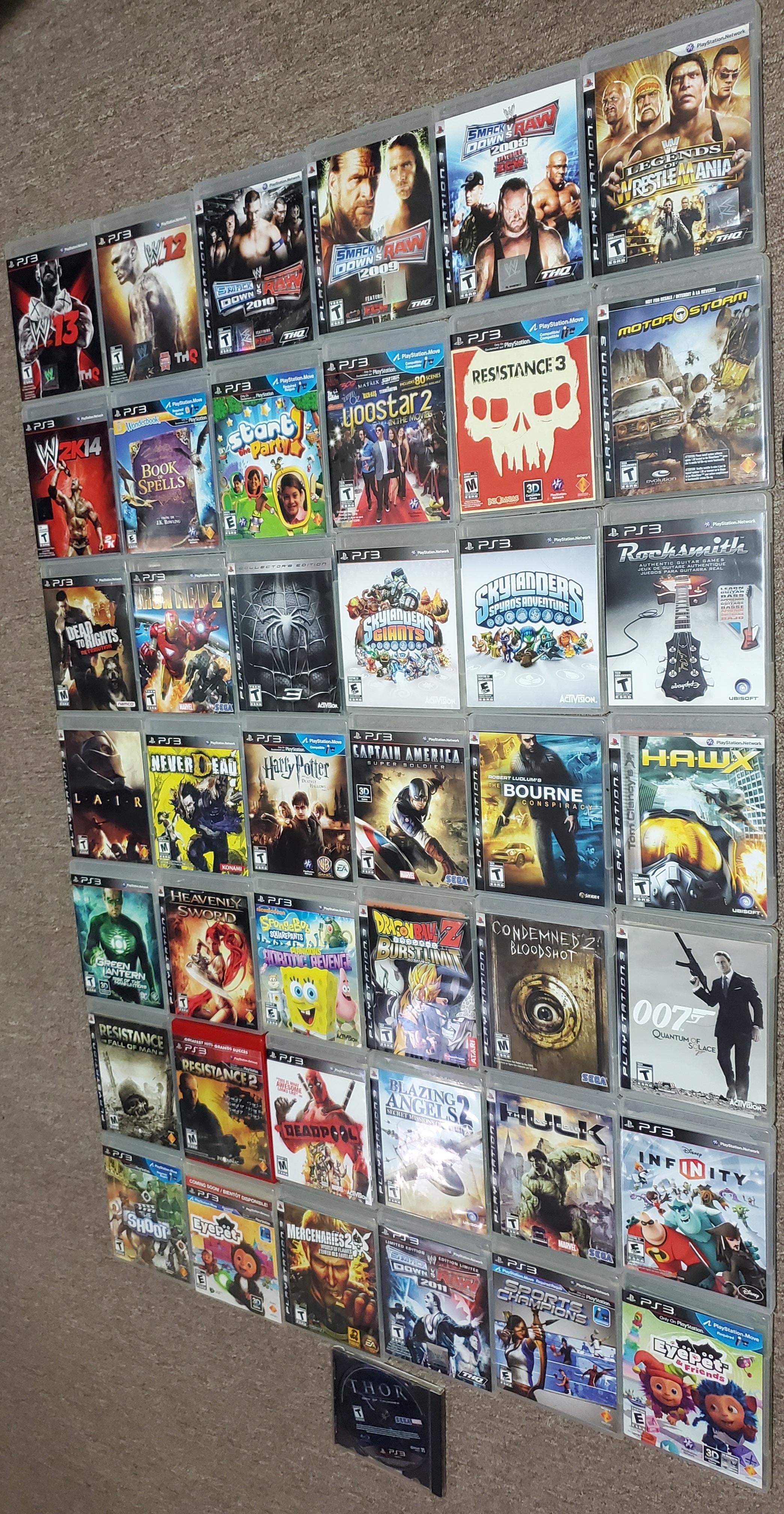 PS3のディスク限定のゲームタイトル、いくつ持ってる？俺は43本。 : r/PS3