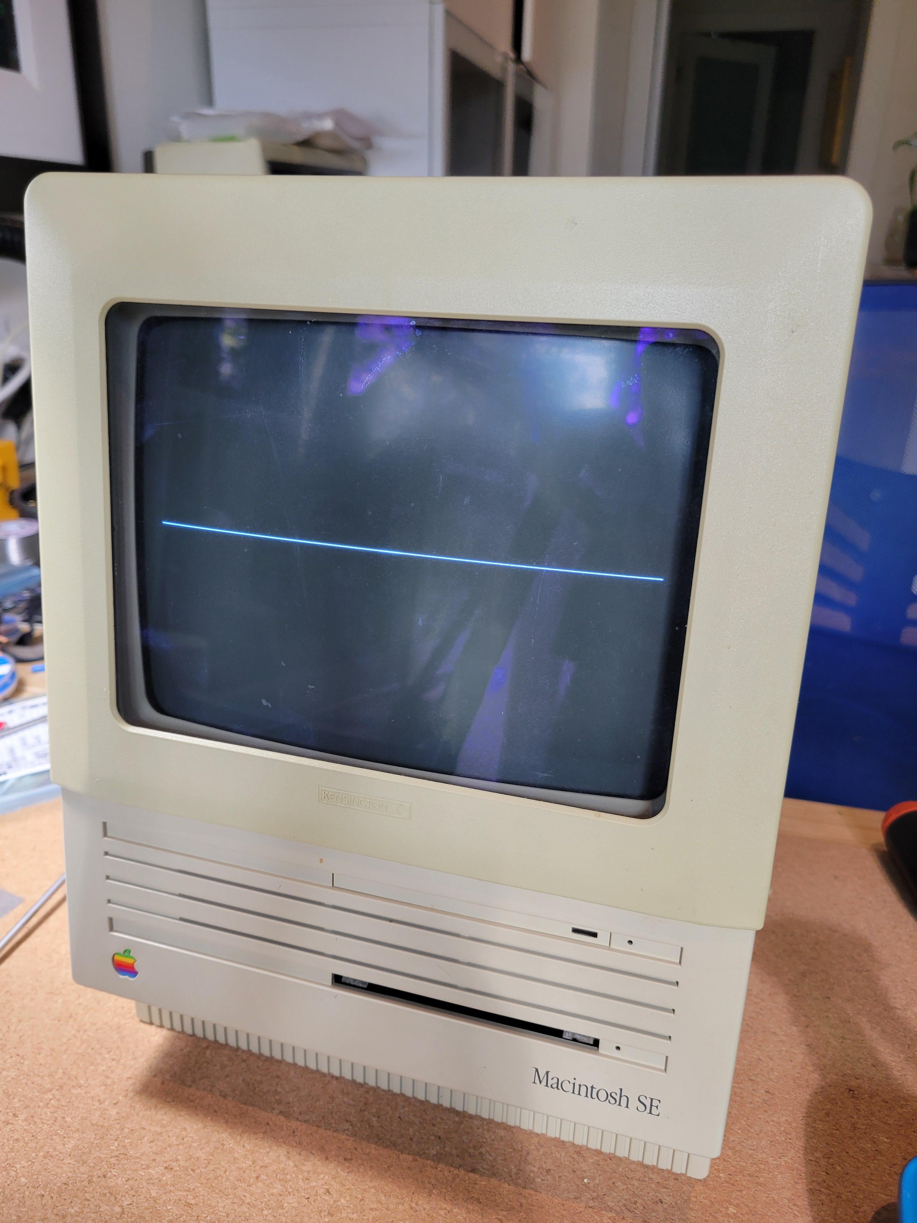 Help! Macintosh SE vertical collapse. What should I try to fix it