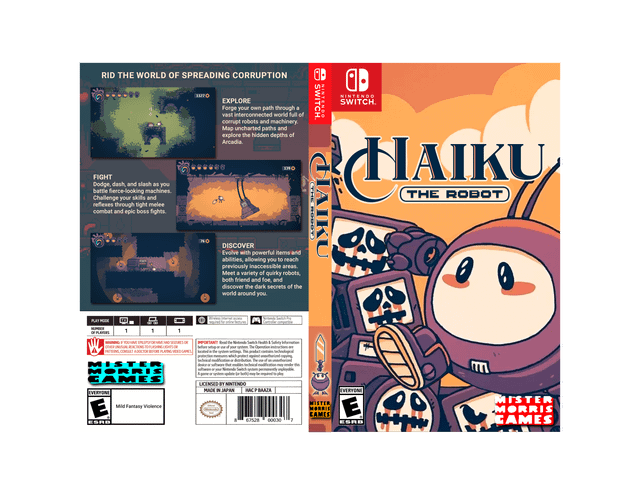 Haiku The Robot Switch Cover : r/HaikuTheRobot