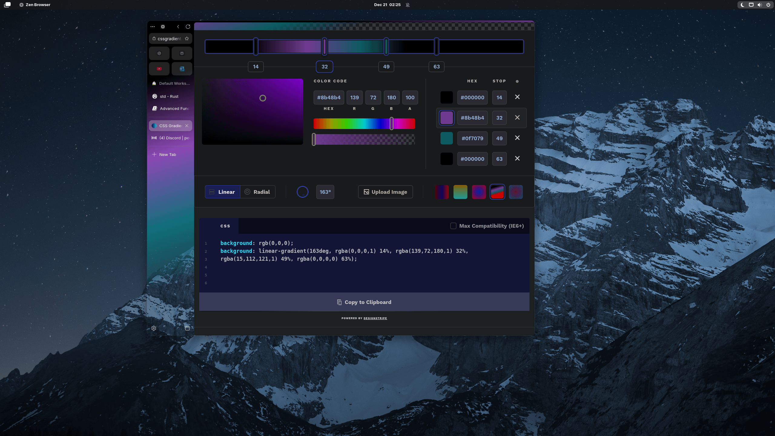 I just discovered that i can make the sidebar transparent : r