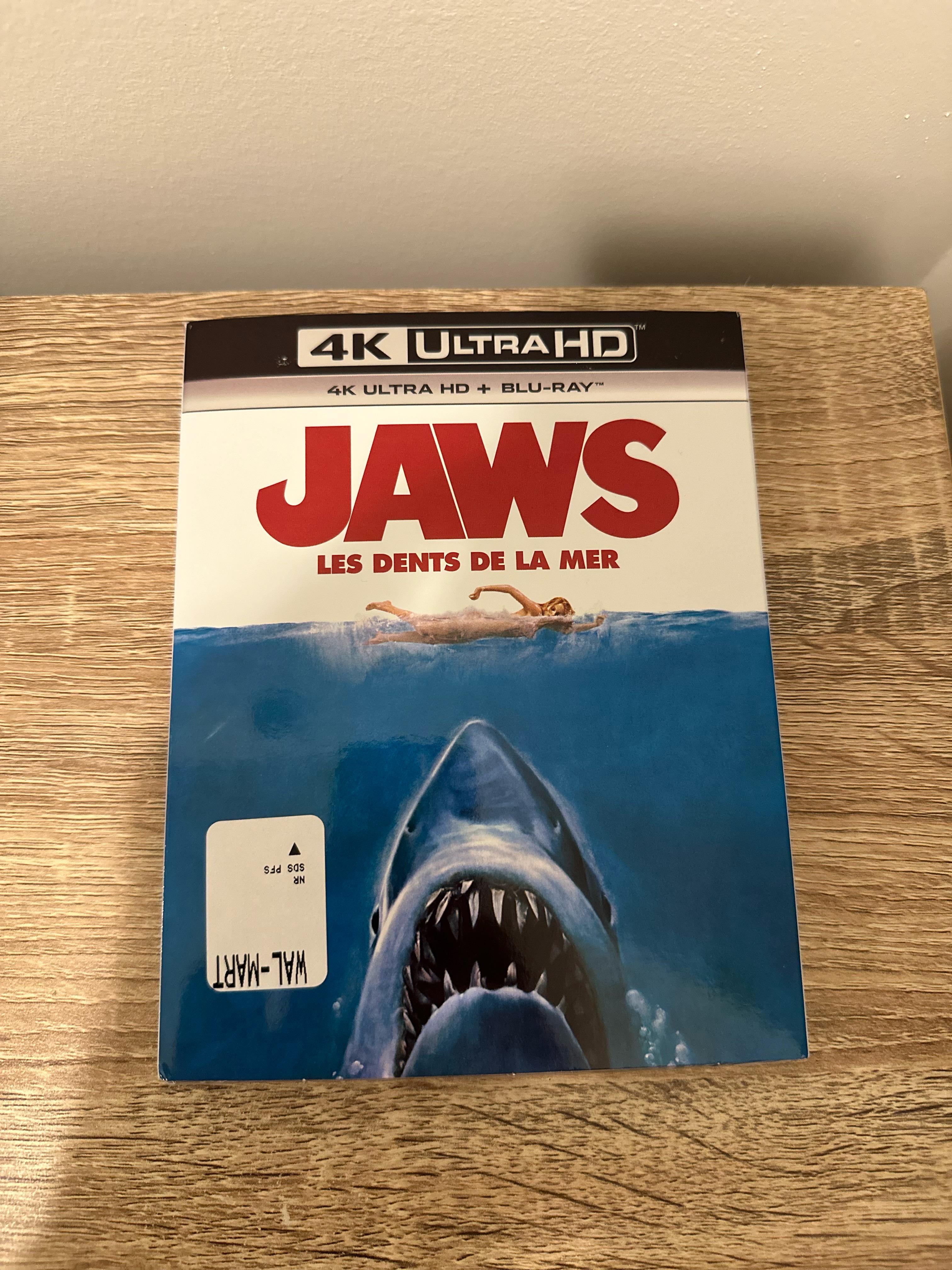 Jaws 4K for $15 at Walmart Canada : r/4kbluray