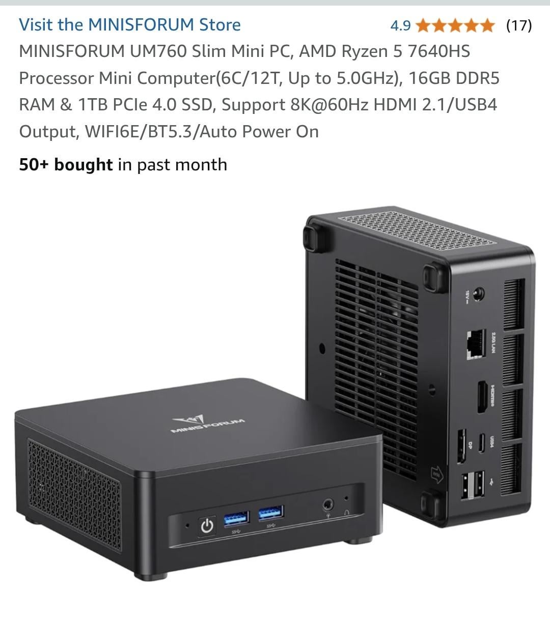 Just bought myself Minisforum UM760, any tips? : r/MiniPCs