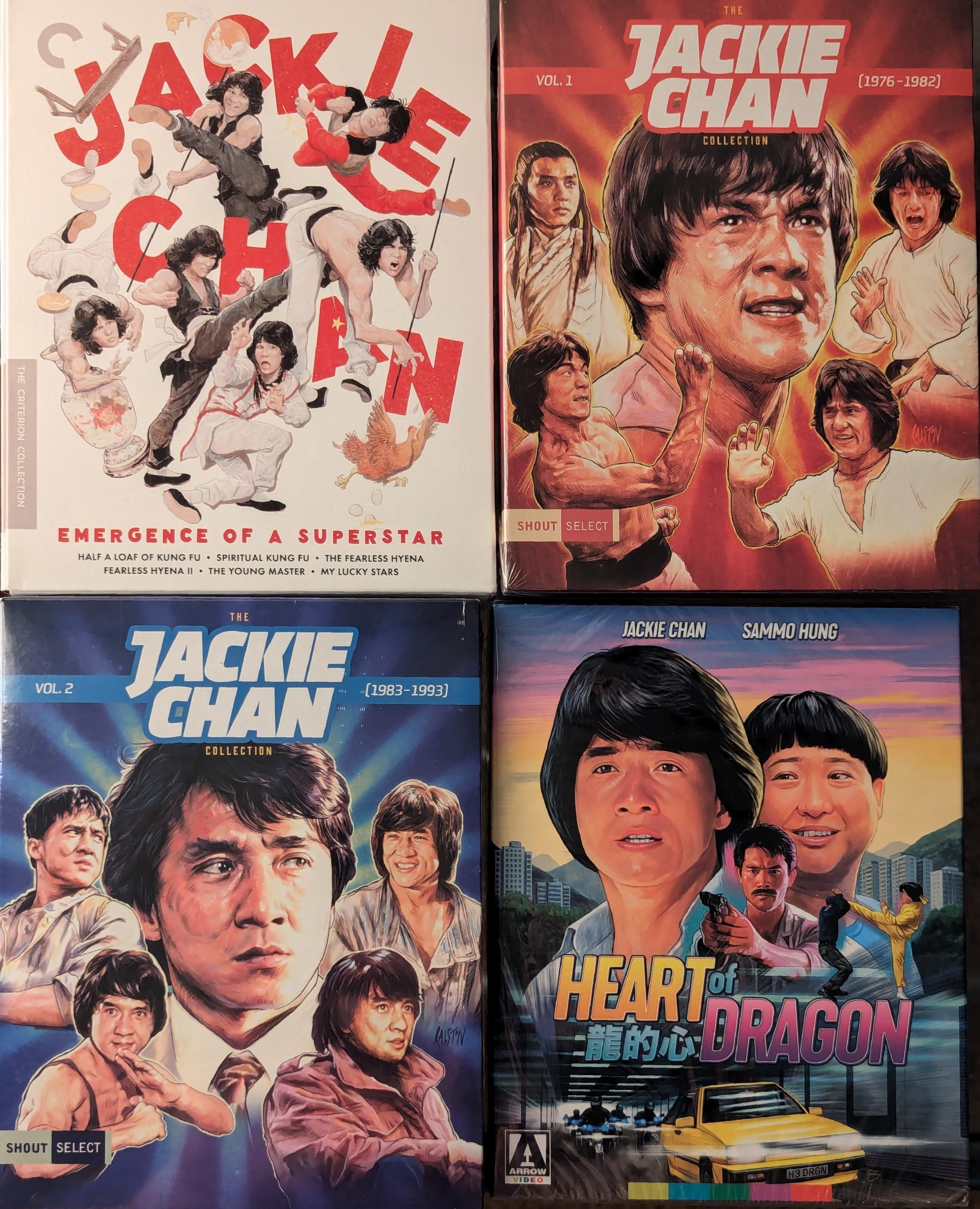 ジャッキー・チェンの映画をほぼ2日分ゲットした！ : r/boutiquebluray