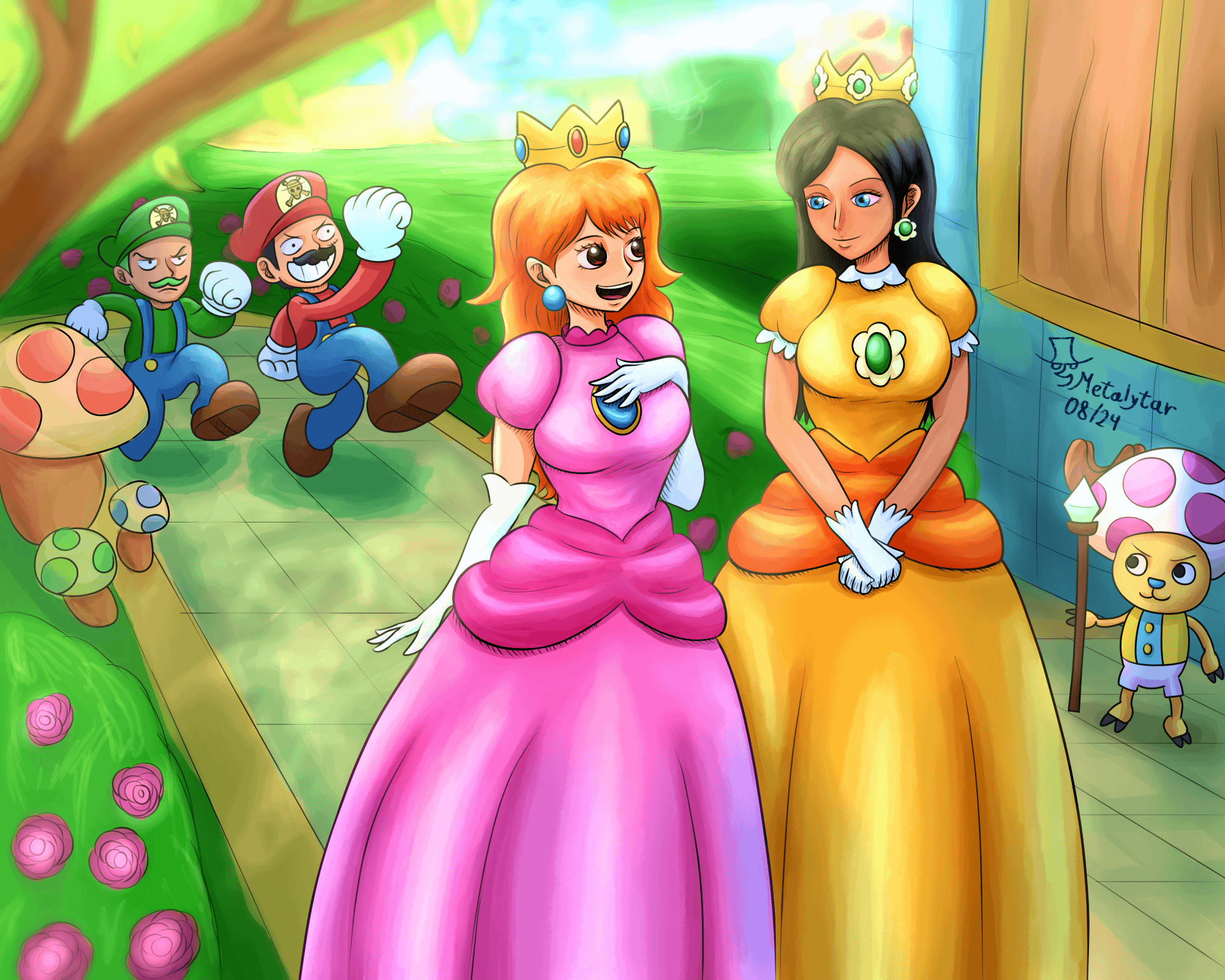 ワンピース x スーパーマリオブラザーズ : r/OnePiece