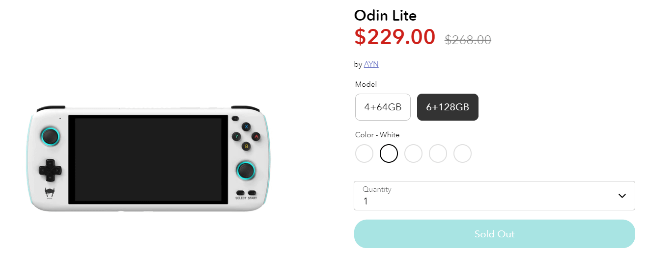 Odin Lite - 4GB vs 6GB version : r/OdinHandheld