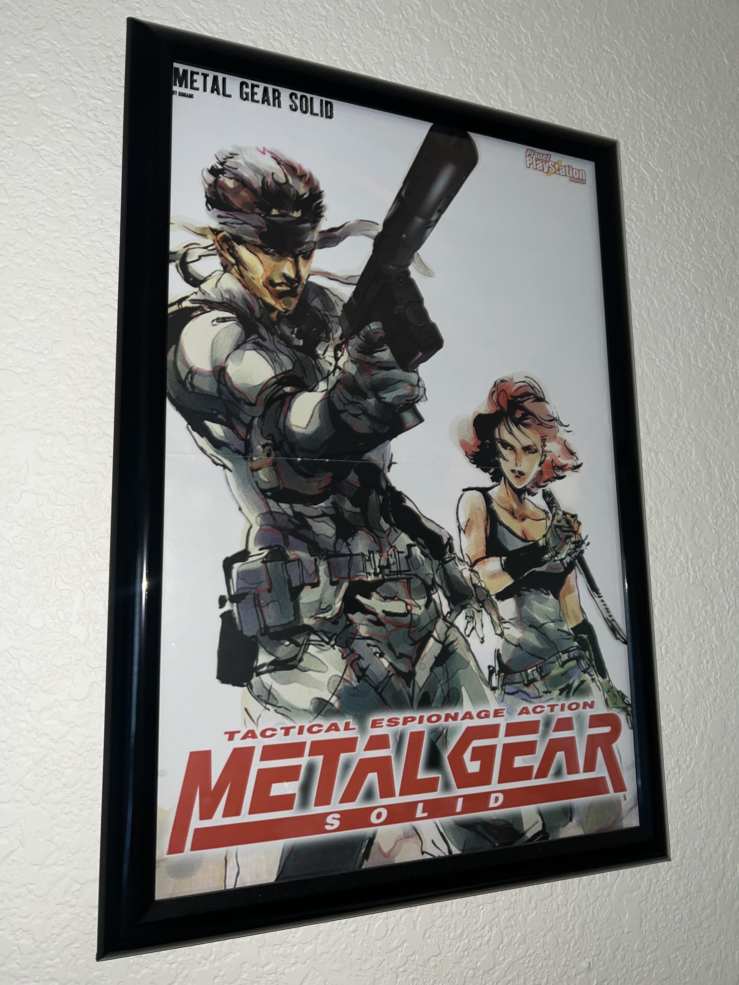 メタルギアソリッド1999ポスター、俺のほうが最高の画風だぜ！ : r