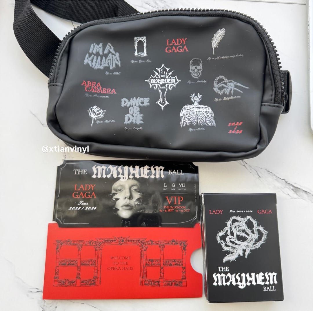 Mayhem Ball £1k VIP Hospitality Merch : r/LadyGaga