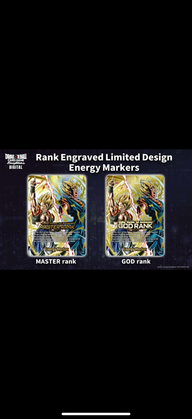 Master/God Rank Energy Marker : r/dbsfusionworld
