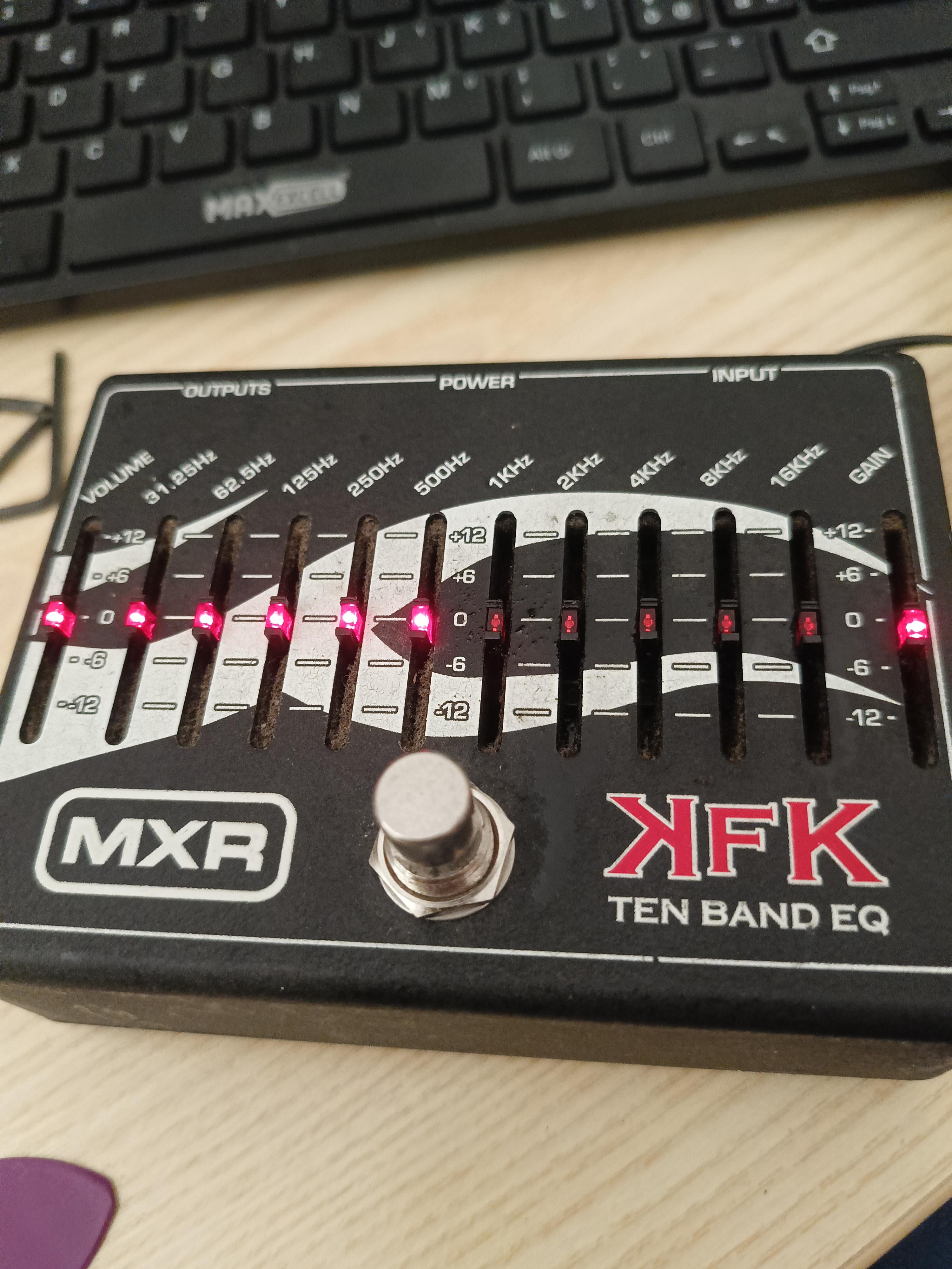 Mxr kfk ten band eq problem : r/pedalboards