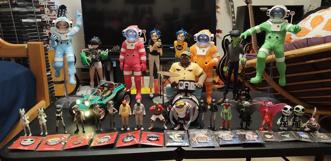 My entire Gorillaz superplastic collection : r/gorillaz