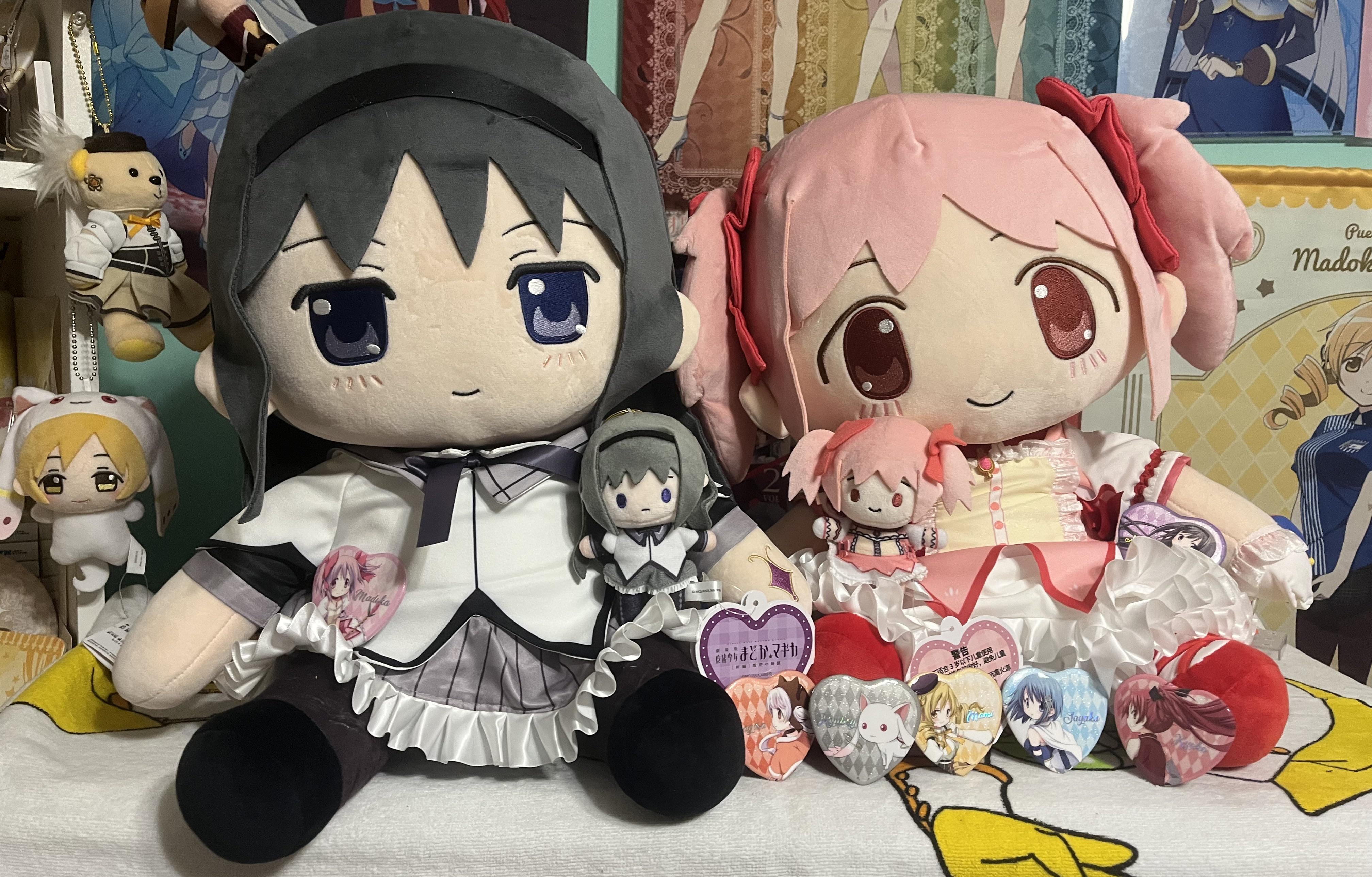 公式ライセンスの中国限定まどか☆マギカぬいぐるみ届いた🎀 : r