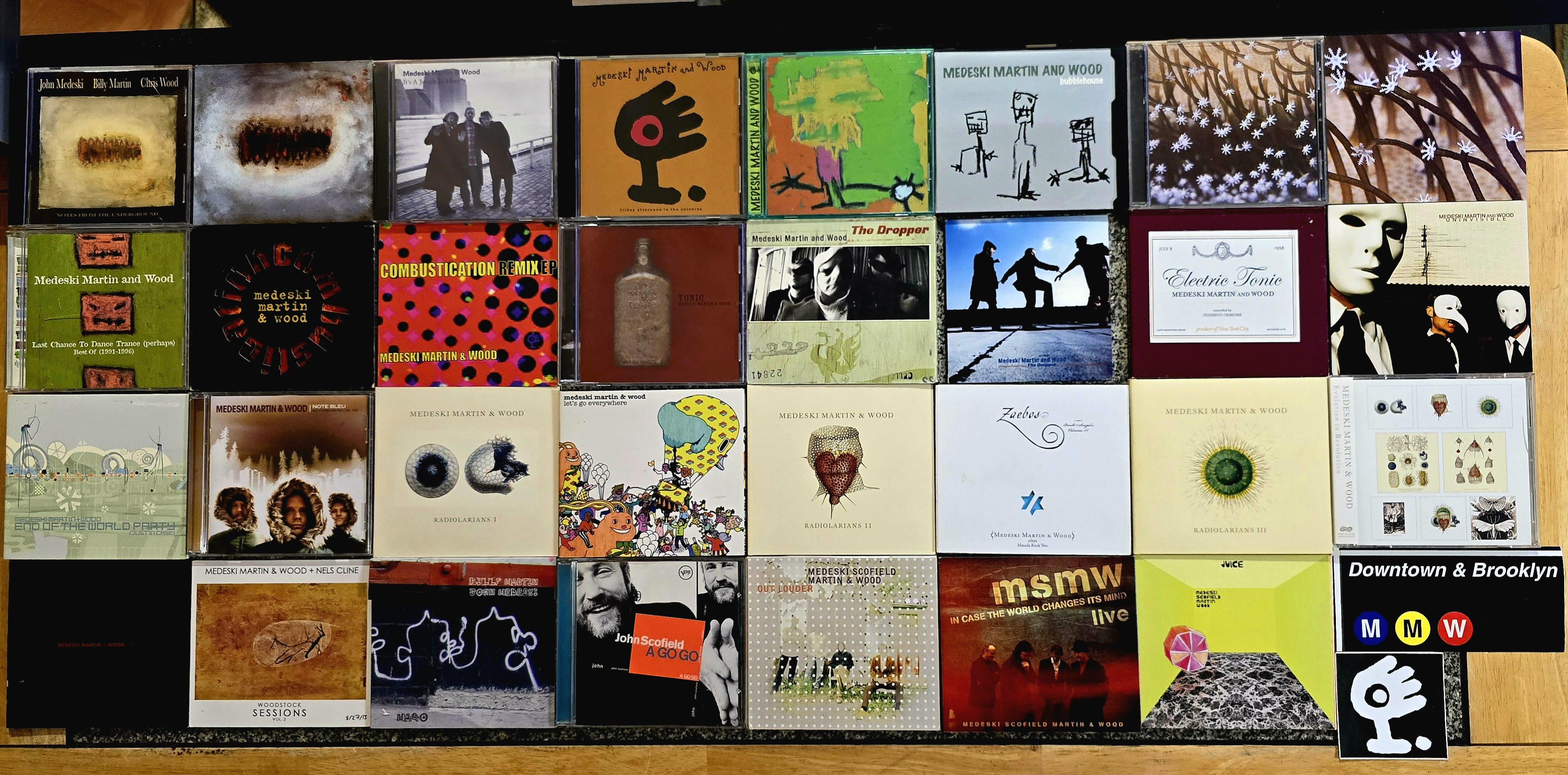 My Medeski, Martin & Wood CD Collection : r/Cd_collectors
