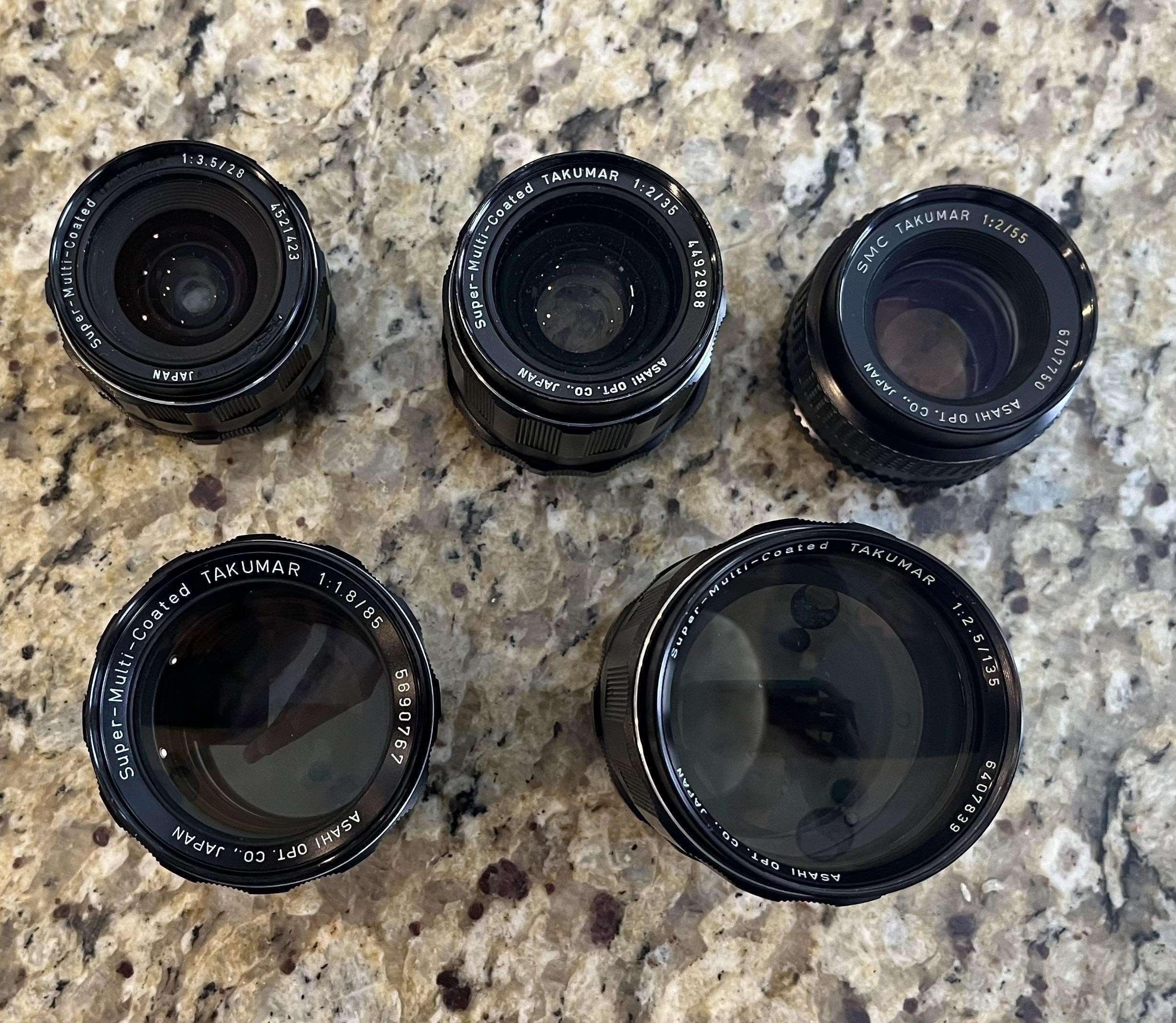 My SMC Takumar set is complete : r/VintageLenses