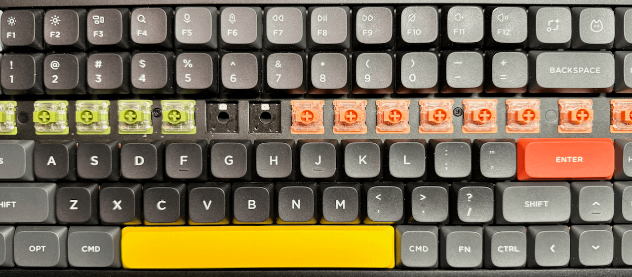 Gateron/NuPhy Moss、Daisy、Red 2.0 スイッチについての考えと