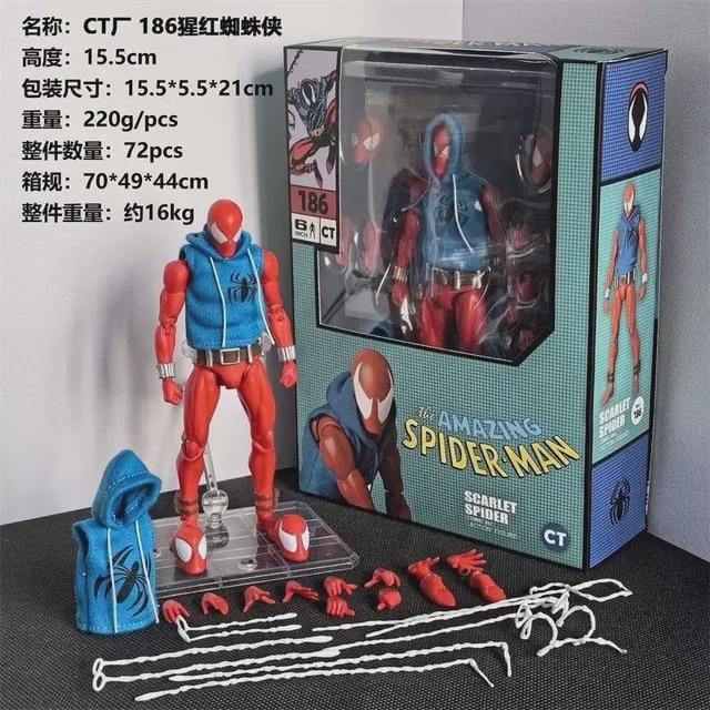 New image of finished CT Toys Scarlet Spider : r/ActionFigures